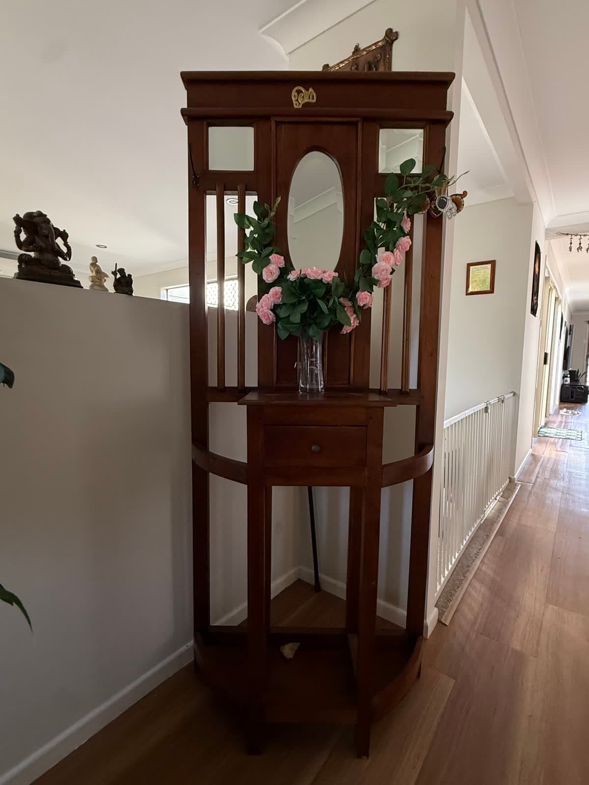 Antique-Style Hall Stand