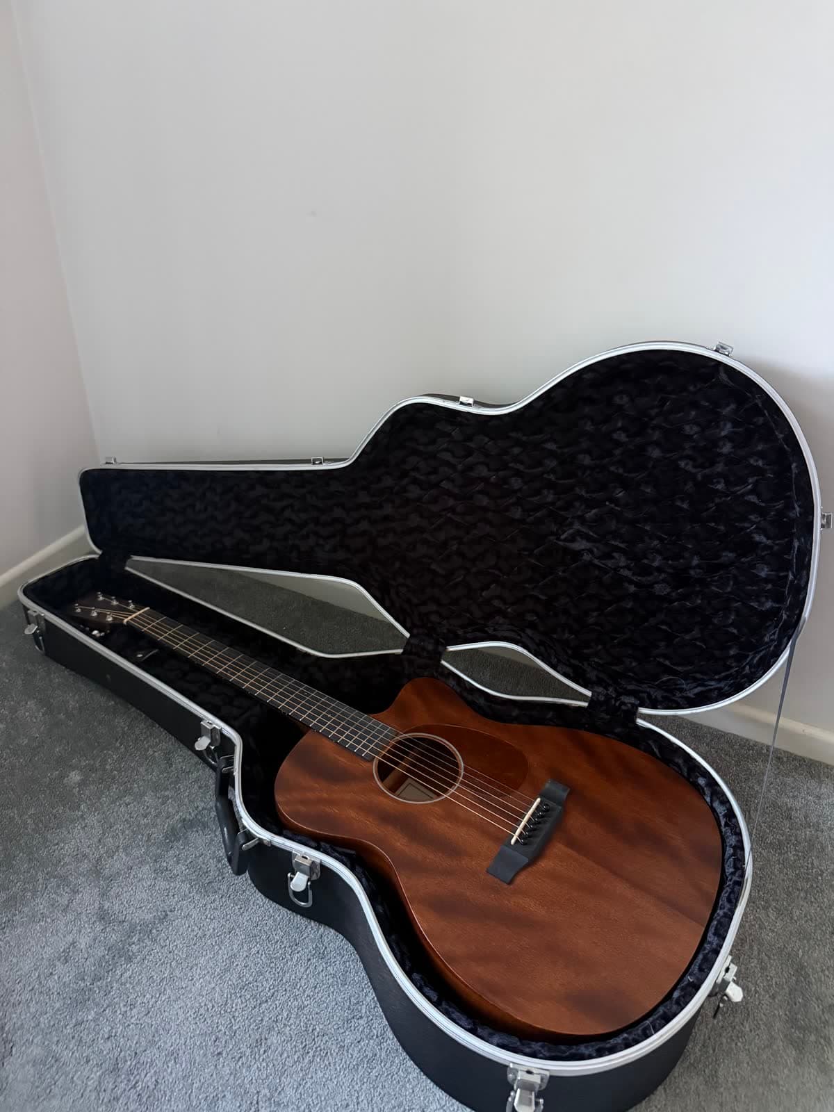 Sigma Mahogany Acoustic Guitar and Case photo 3
