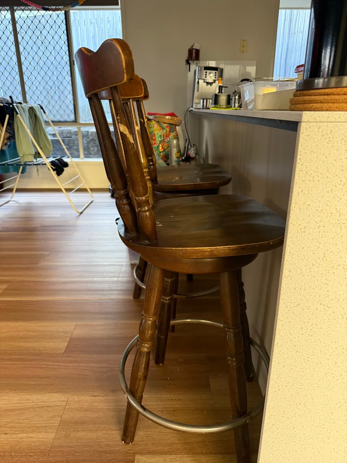 Timber Bar Stool Set