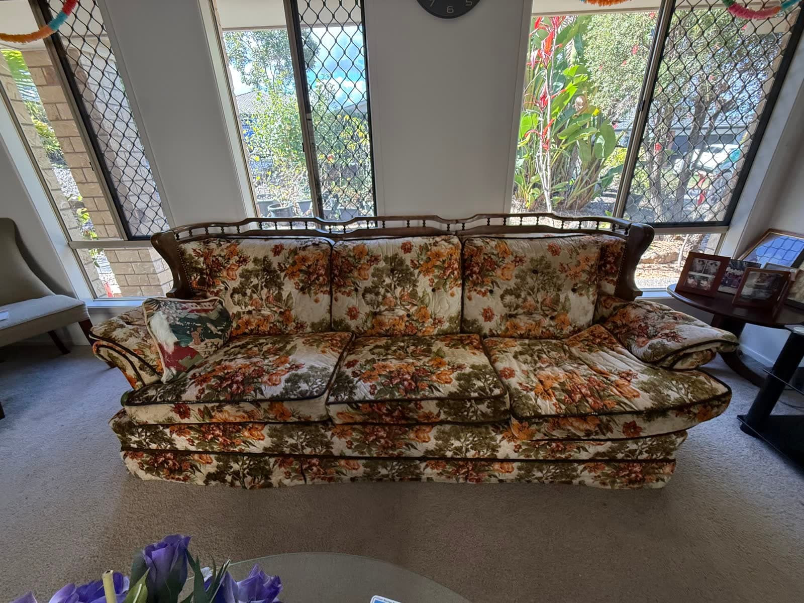 Vintage Floral Lounge Suite